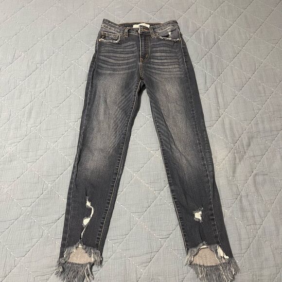 Kancan Estilo Distressed Jeans 0/23 - Picture 1 of 7